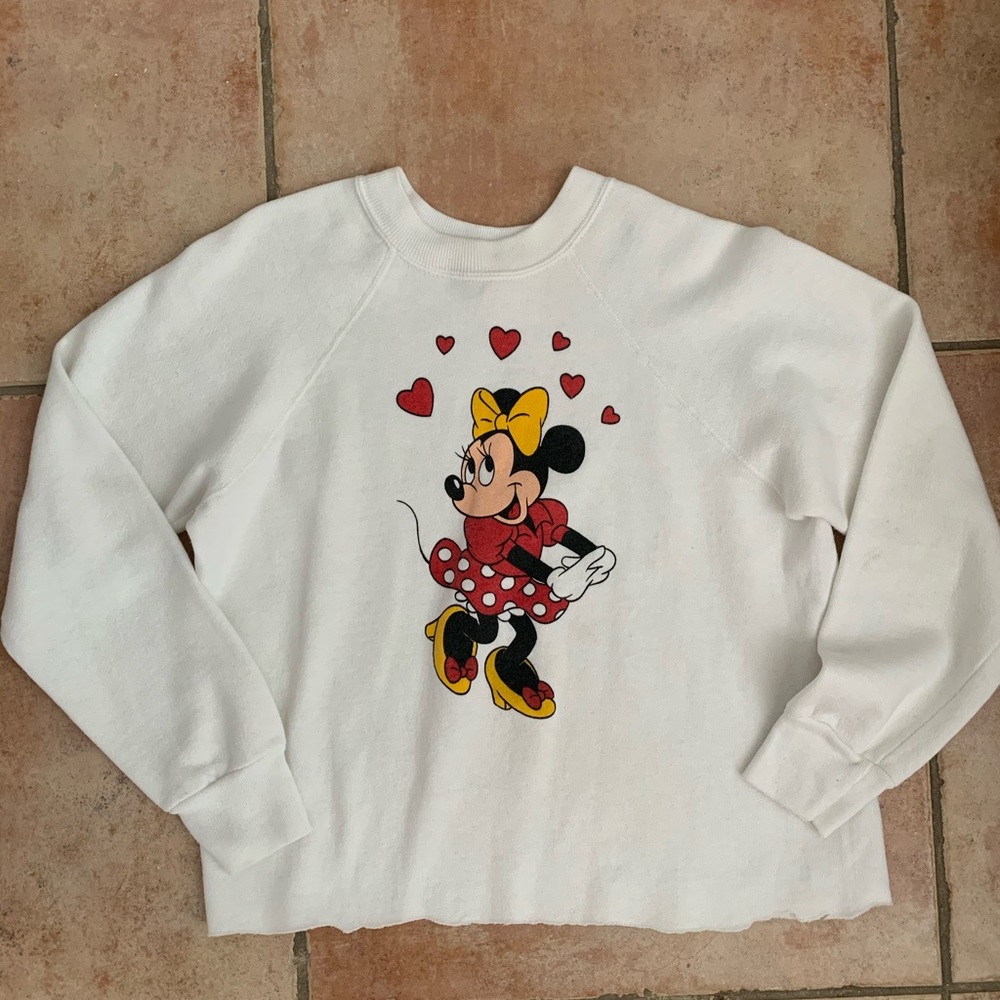 Vintage Disney Cropped Crewneck